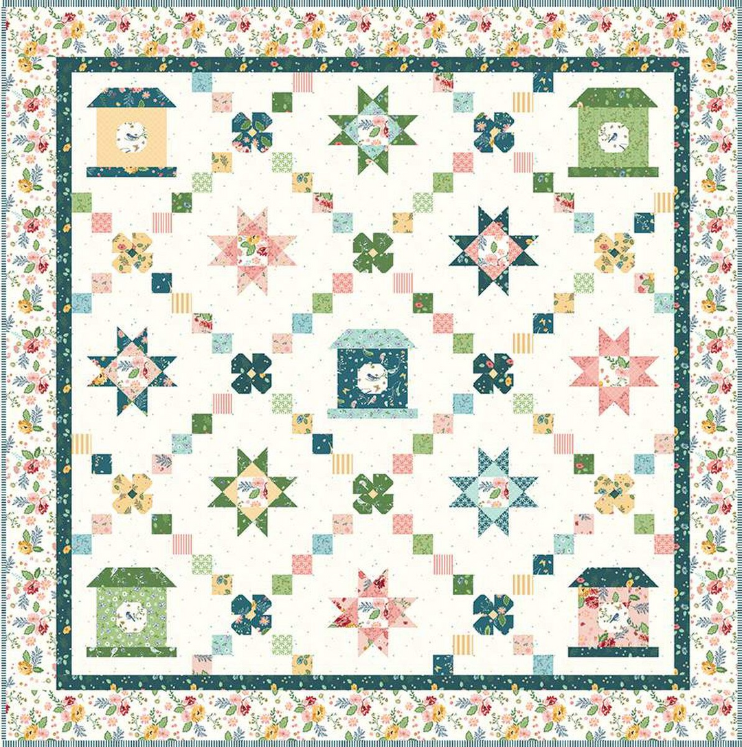 MELODY LANE Quilt and Table Runner Pattern