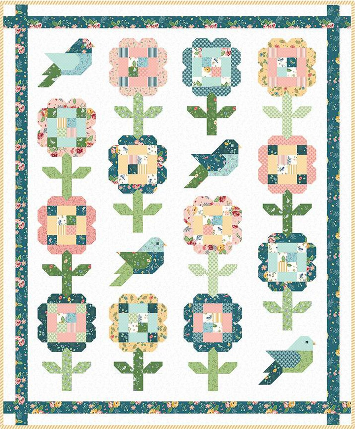 SONGSPARROW Quilt Pattern by Flamingo Toes