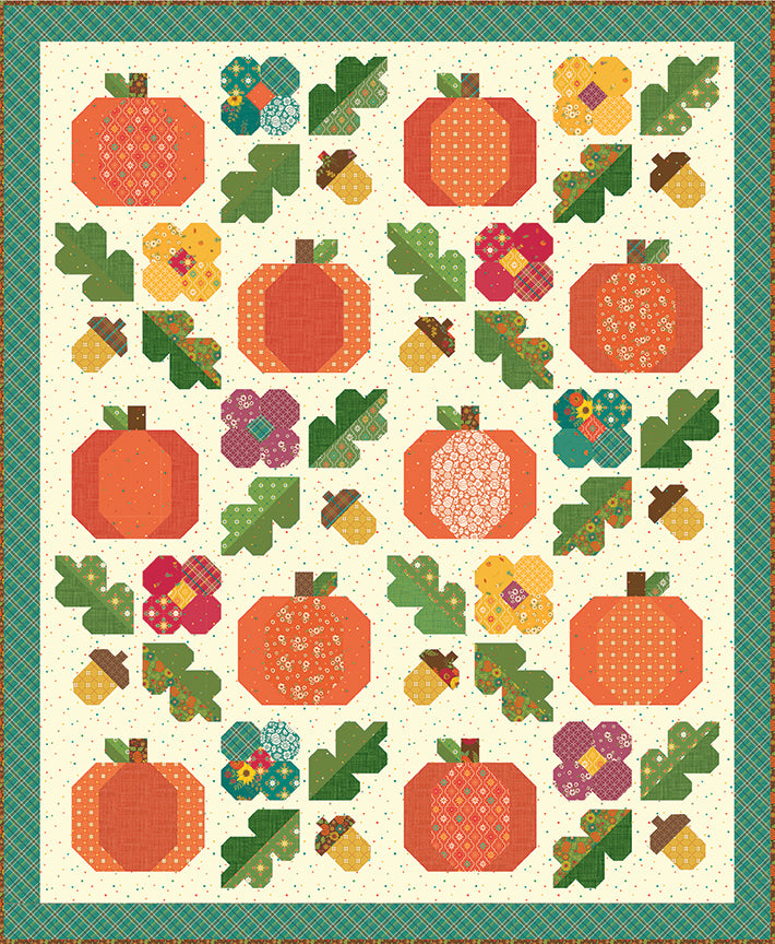 Autumn Afternoon UNDER THE OAKS Quilt Kit