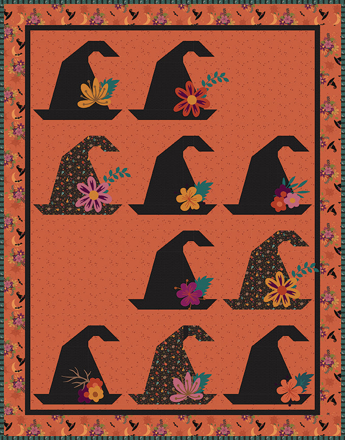 WITCH'S HAT Quilt Pattern by Jennifer Long