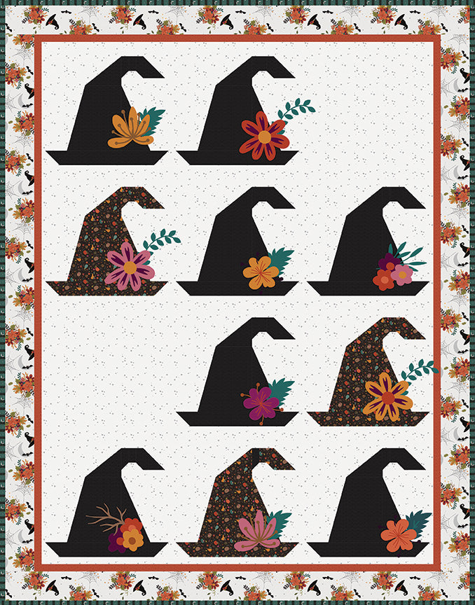 WITCH'S HAT Quilt Pattern by Jennifer Long