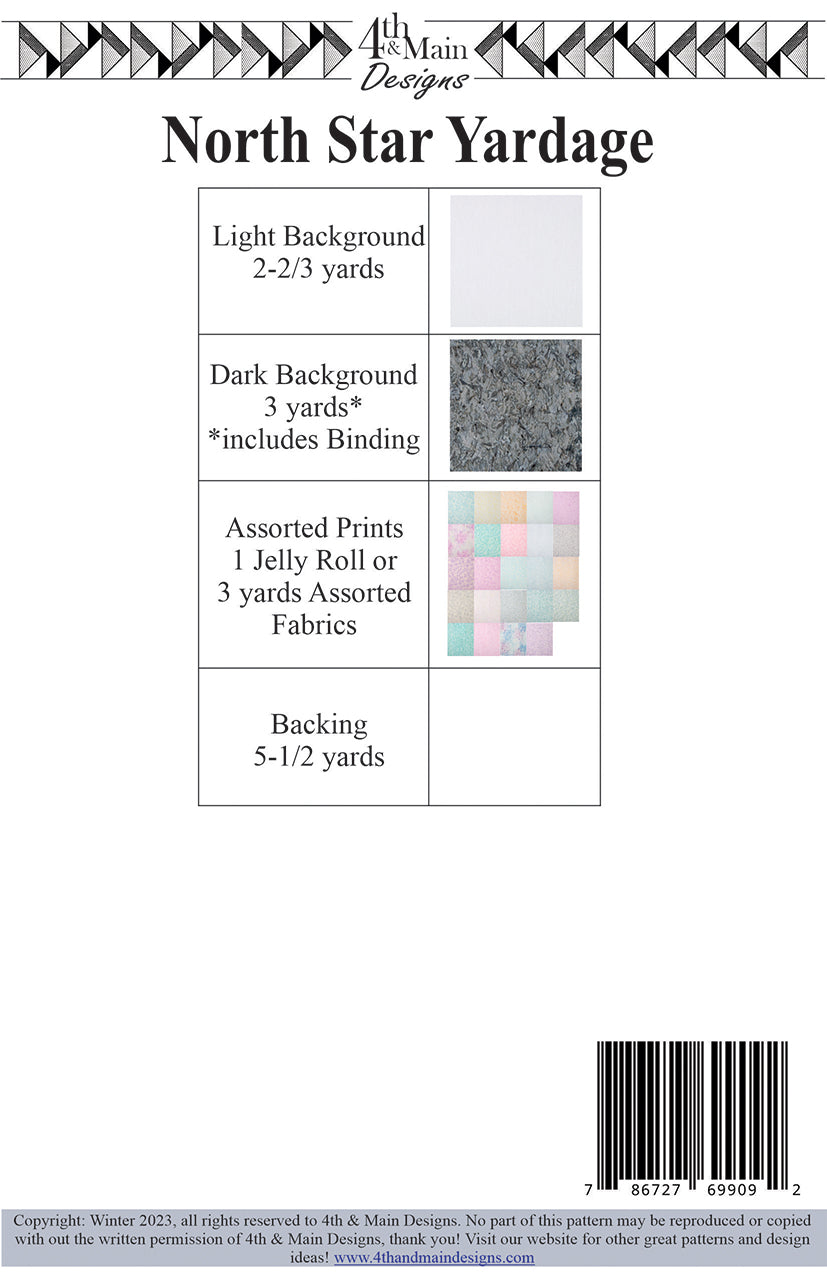 NORTH STAR SAMPLER Quilt Kit