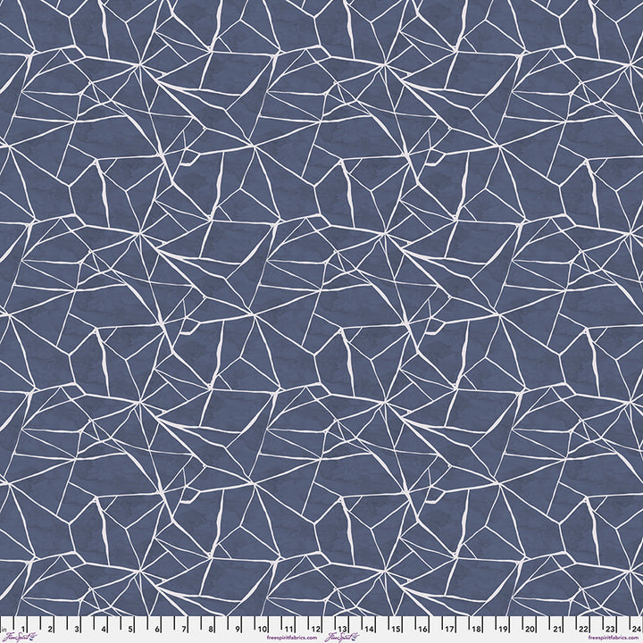 DAYBREAK: BLUE HOUR - Unfolding Fabric by Shell Rummel (1/2 yd)