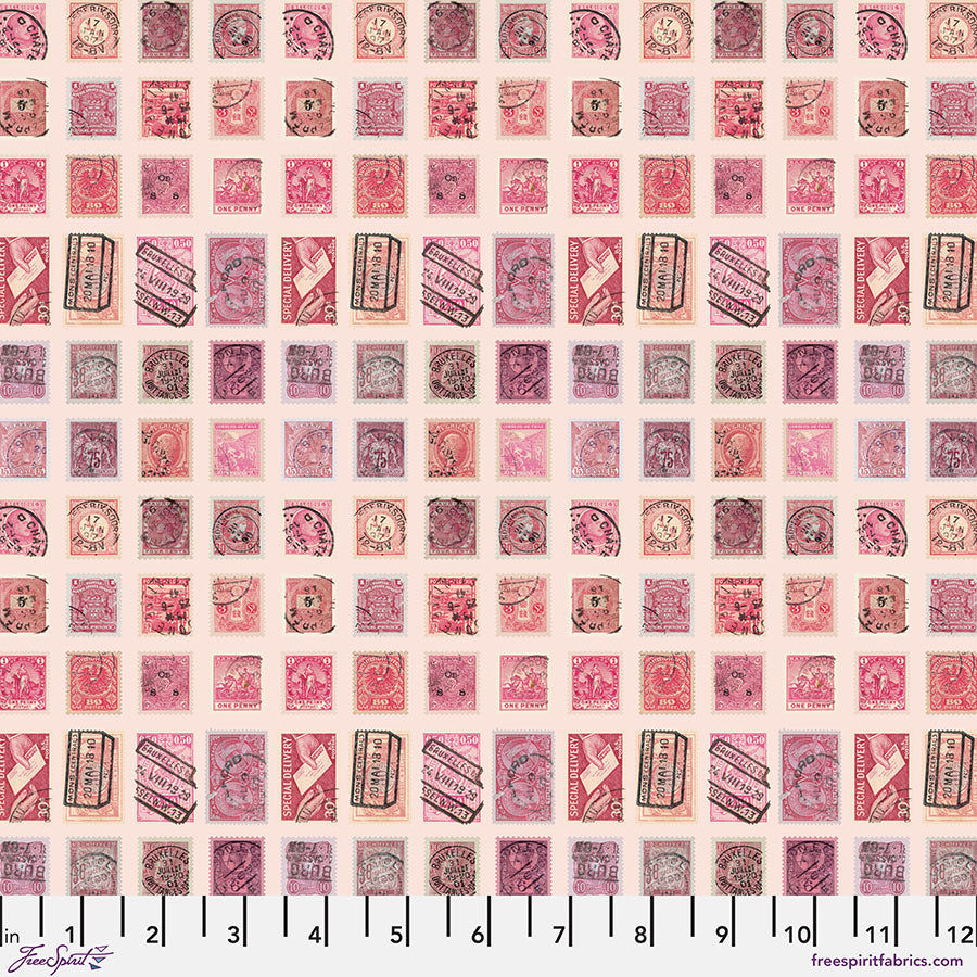 Eclectic Elements Palette: PINK Fat Quarter Bundle by Tim Holtz