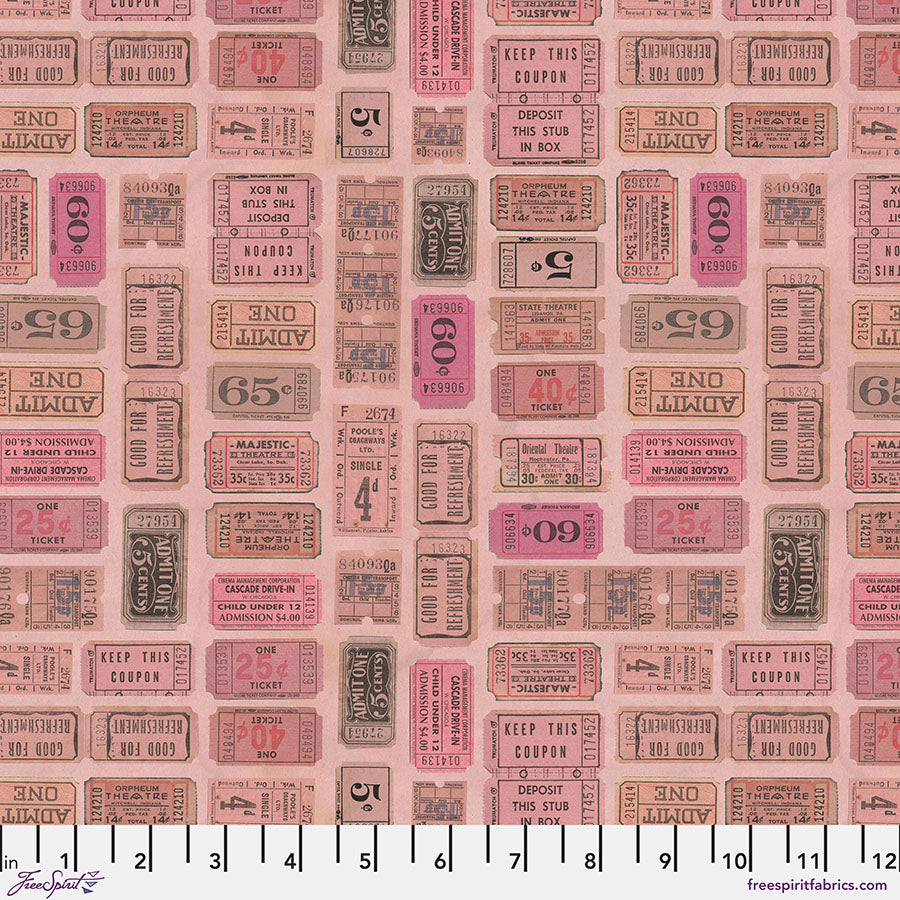 Eclectic Elements Palette: PINK Fat Quarter Bundle by Tim Holtz