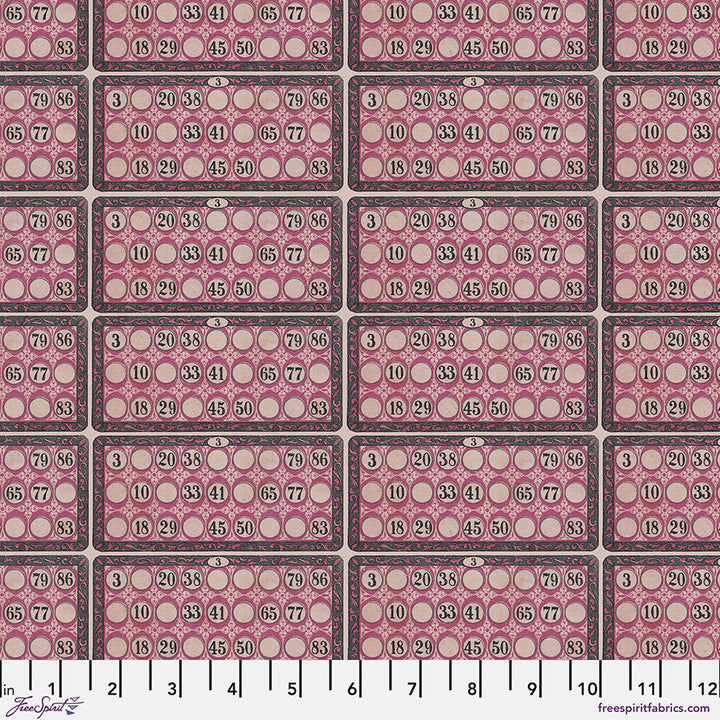 Eclectic Elements Palette: PINK Fat Quarter Bundle by Tim Holtz