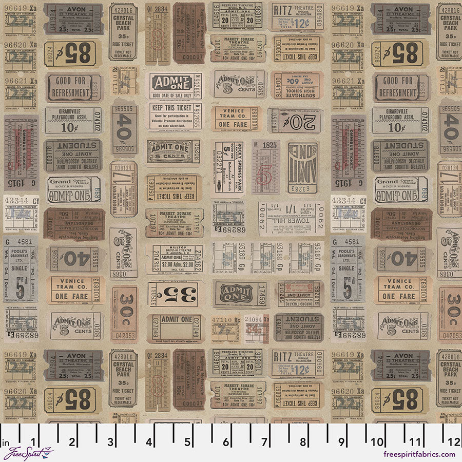 Eclectic Elements Palette: NEUTRAL Half-Yard Bundle by Tim Holtz