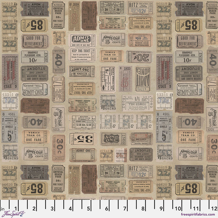 Eclectic Elements Palette: NEUTRAL Half-Yard Bundle by Tim Holtz