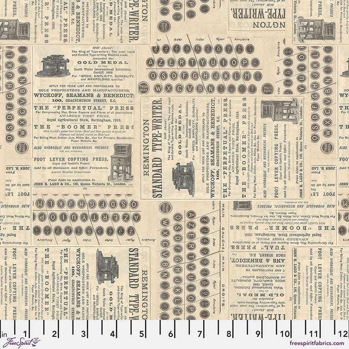 Eclectic Elements Palette: NEUTRAL Half-Yard Bundle by Tim Holtz