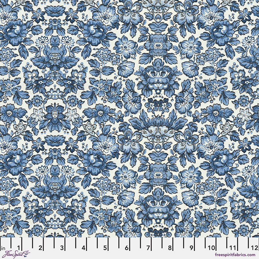 Eclectic Elements Palette: INDIGO Fat Quarter Bundle by Tim Holtz