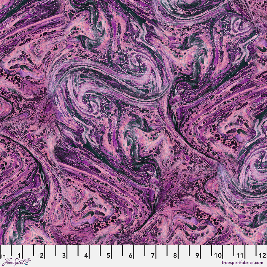 Eclectic Elements Palette: PURPLE Fat Quarter Bundle by Tim Holtz
