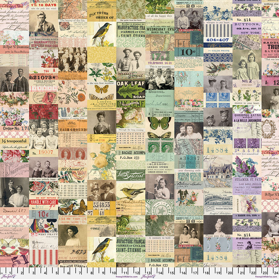 Eclectic Elements Palette: MULTI Fat Quarter Bundle by Tim Holtz