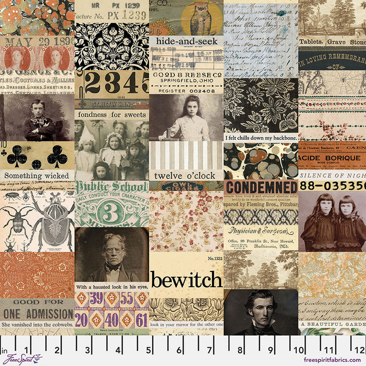 WITCH'S HAT Quilt Kit featuring Halloween Palette Seasonal by Tim Holtz