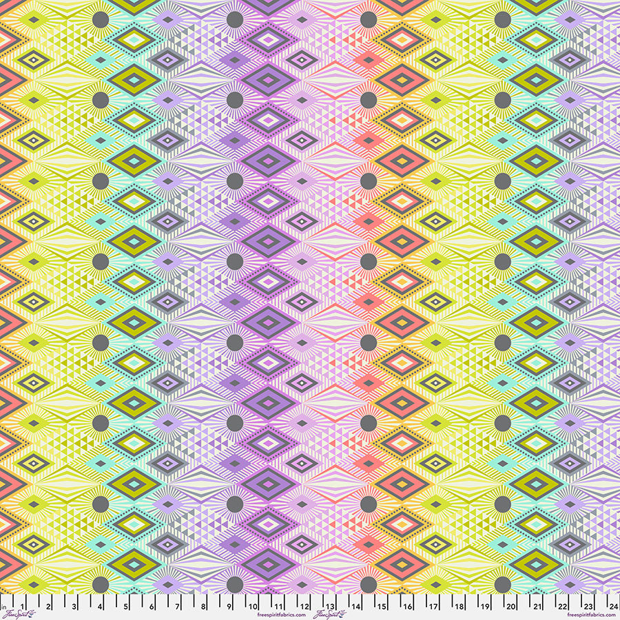 DISCO LUCY: PRISM- by Tula Pink (1.5 yd.) (READ LISTING)