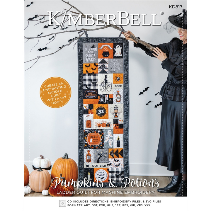 PUMPKINS & POTIONS LADDER Quilt Kit