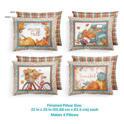 PUMKIN PLEASE Pillow/Place Mat Kit