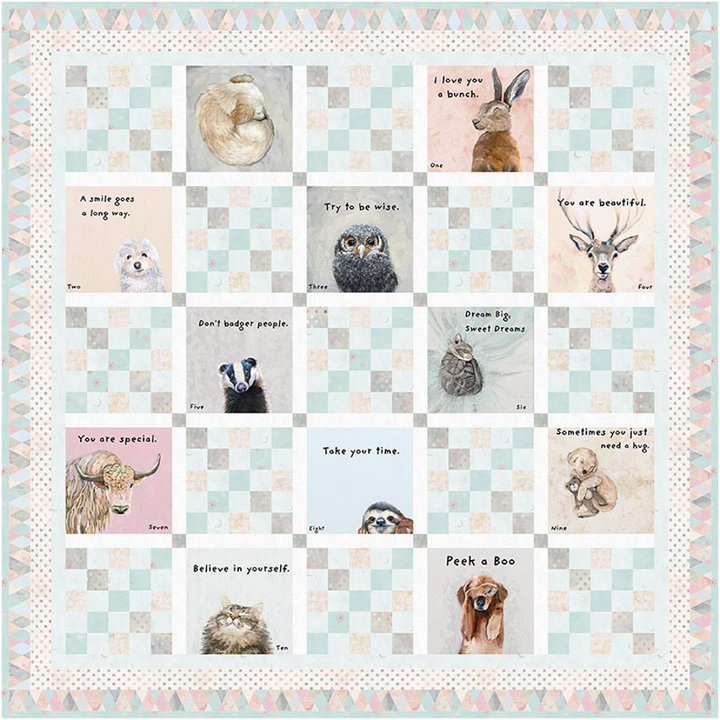QUIET TIME QUILT Kit by Cathy Walters