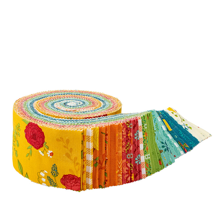 FIRST BLOOMS 2.5-Inch Rolie Polie Precuts by Heather Peterson