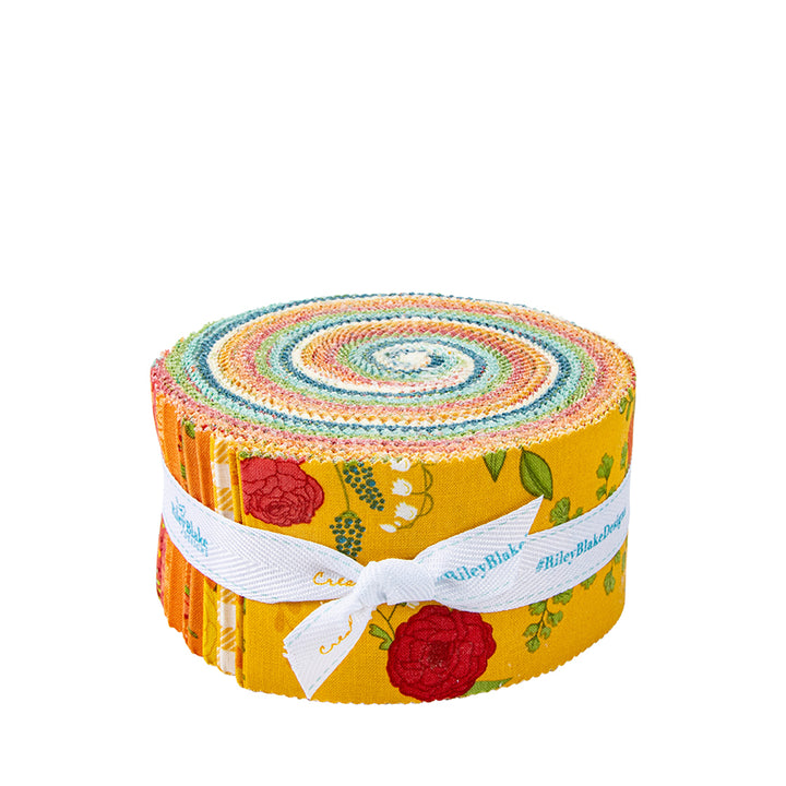 FIRST BLOOMS 2.5-Inch Rolie Polie Precuts by Heather Peterson
