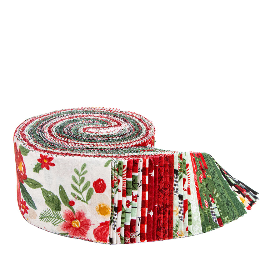 CHARMING CHRISTMAS 2.5-Inch Rolie Polie Precuts