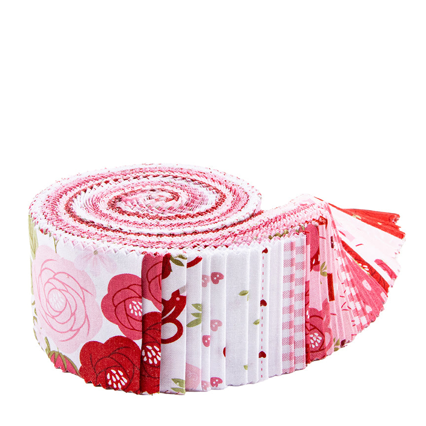 SEW IN LOVE 2.5-Inch Rolie Polie Precuts by Dani Mogstad for Riley Blake Designs