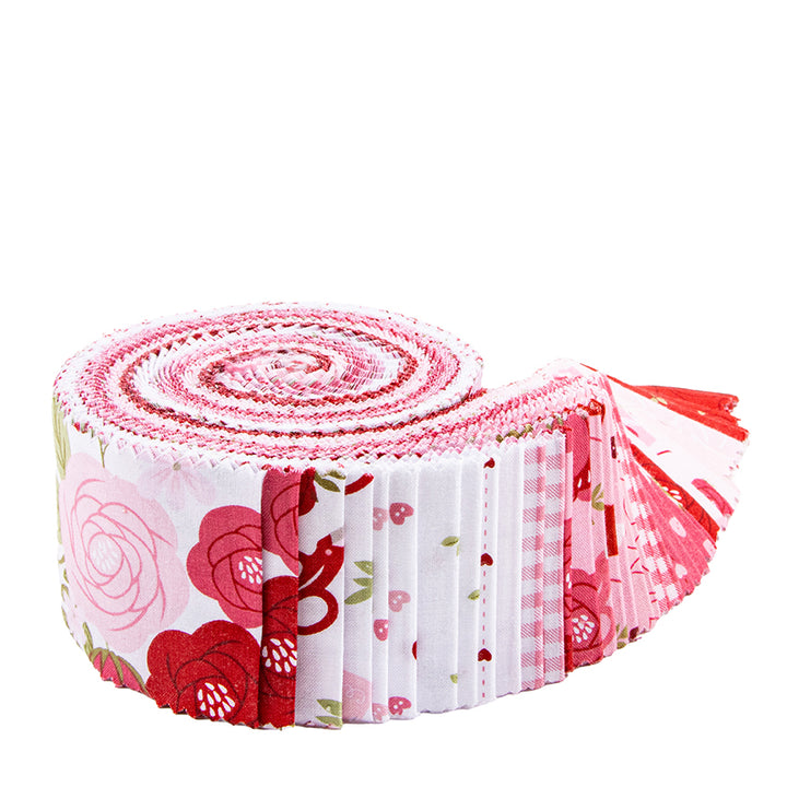 SEW IN LOVE 2.5-Inch Rolie Polie Precuts by Dani Mogstad for Riley Blake Designs