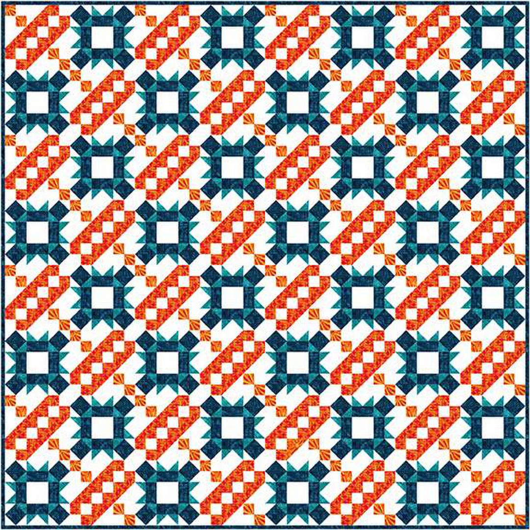 REEFS & TIDEPOOLS Quilt Pattern by Flying Goat Studio