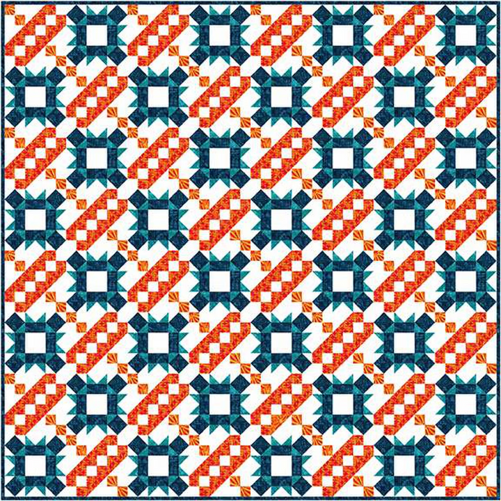 REEFS & TIDEPOOLS Quilt Pattern by Flying Goat Studio