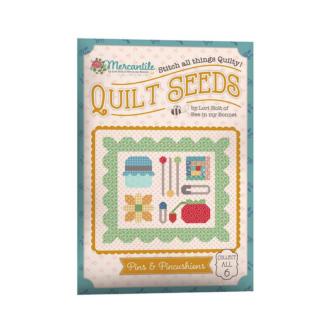Mercantile Quilt Seeds Pattern Pins & Pin Cushions by Lori Holt
