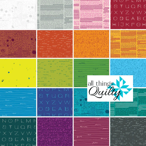 SCRAWL Fat Quarter Bundle Precuts by GIUCY GIUCE