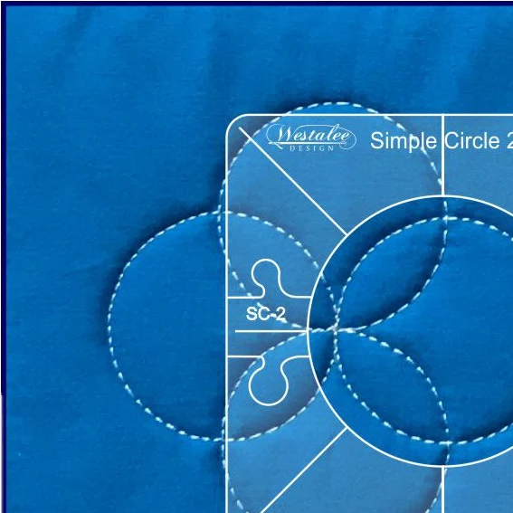 Westalee Design SIMPLE CIRCLES Longarm Templates