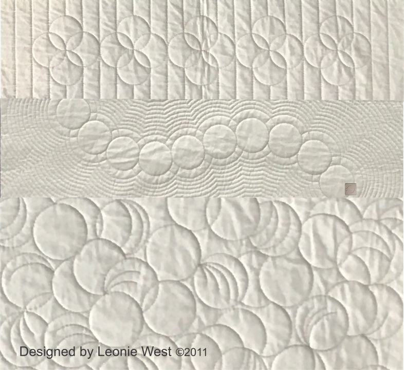 Westalee Design SIMPLE CIRCLES Longarm Templates