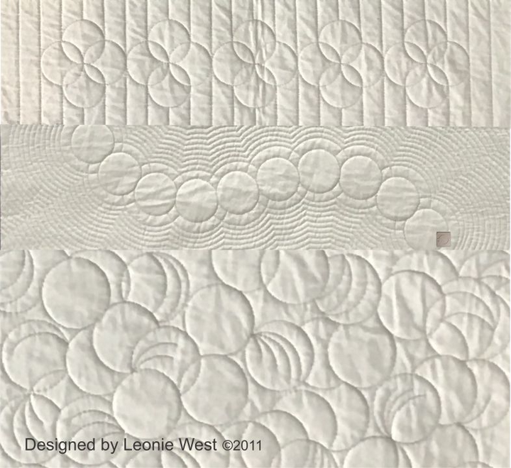 Westalee Design SIMPLE CIRCLES Longarm Templates