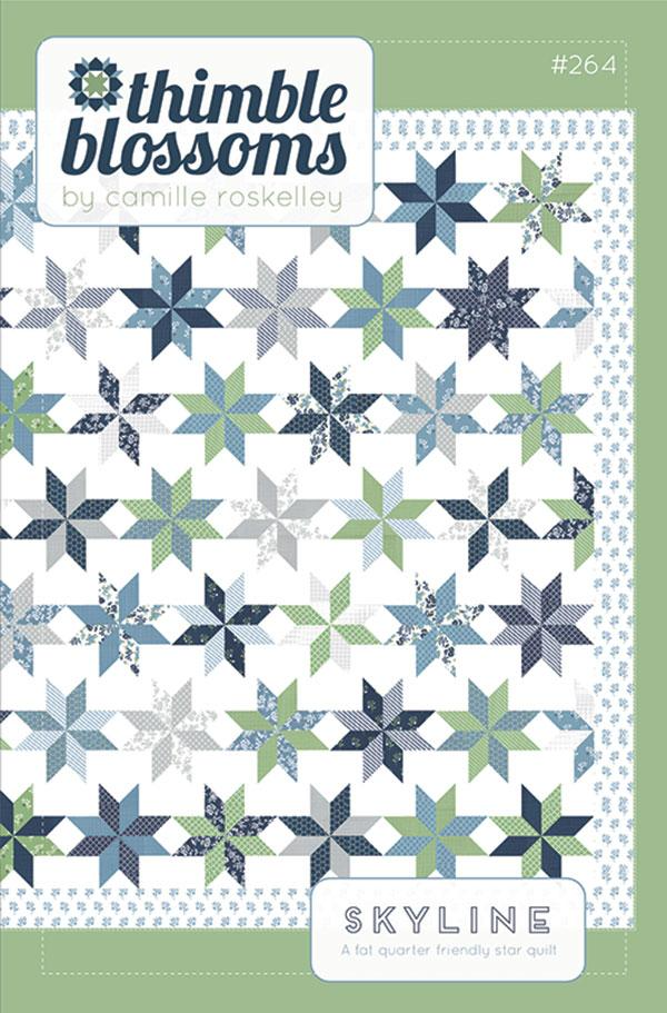 Skyline Quilt Pattern by Thimble Blossoms