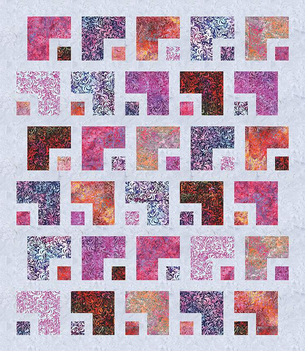SQUARE PARADE Quilt Pattern by Sew Brainy Designs