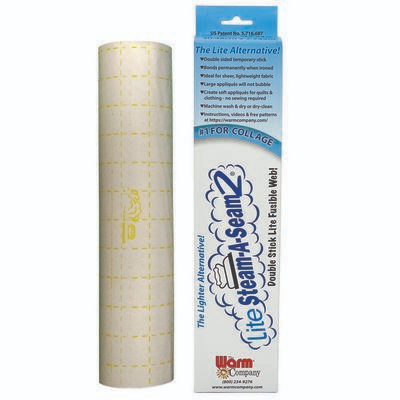 Steam-A-Seam Lite 2: 12" x 3 Yd Roll