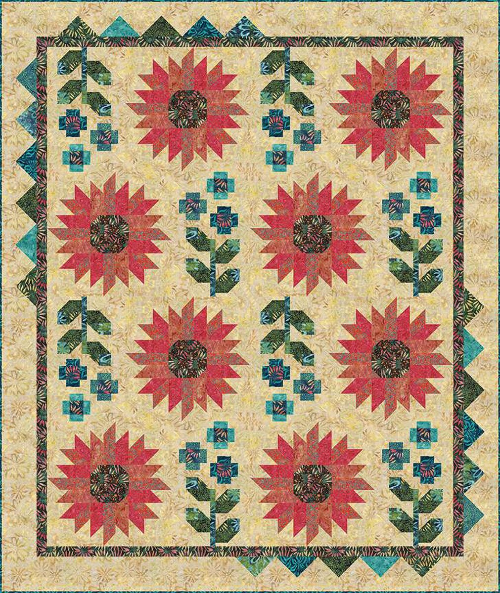 SUNNY FIELDS Quilt Pattern by Blooming Boldly Designs