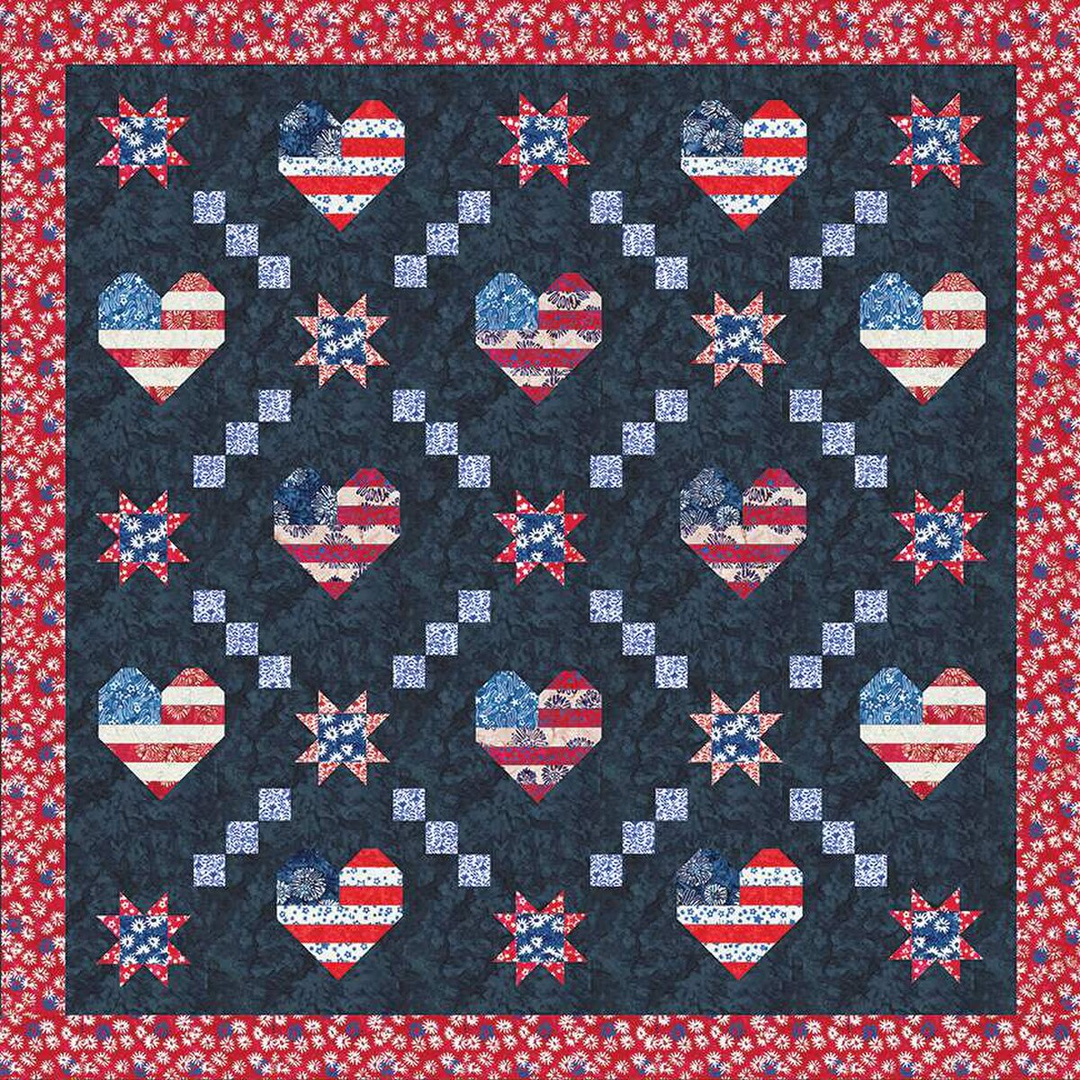 SWEET FREEDOM Quilt Pattern by Beverly McCullough