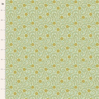 SANCTUARY: GREEN & GREY 5pc. Fat Quarter Bundle Precuts by Tilda