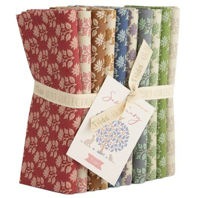 SANCTUARY: MIRA BLENDER 10 pc. Fat Quarter Bundle Precuts by Tilda