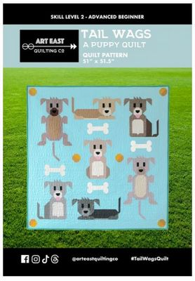 TAIL WAGS - A Puppy Quilt Pattern