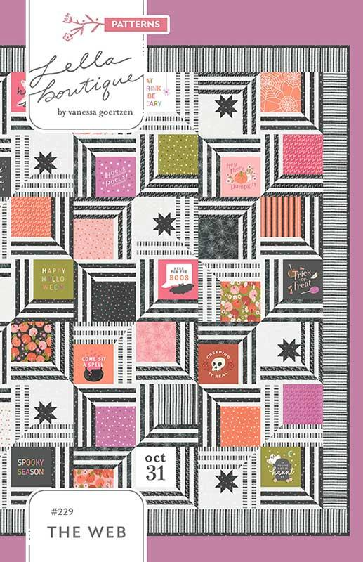 THE WEB Quilt Pattern by Lella Boutique