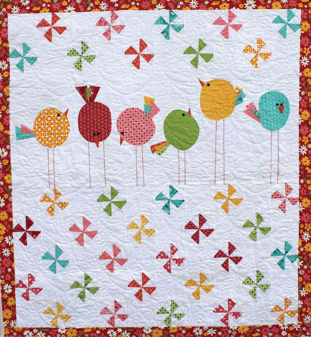 TWITTER Applique Quilt Pattern by MEAGS & ME