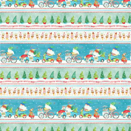 WHEELING WINTER WONDERLAND 2.5" Rolie Polie Precuts