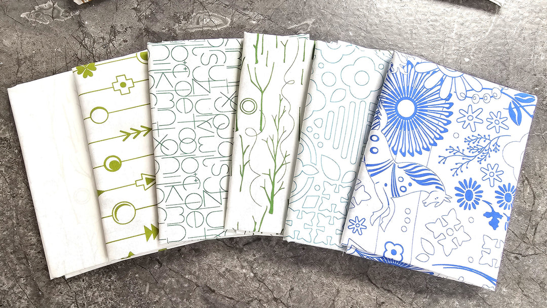 SUN PRINT WHISPER Fat Quarter Bundle by Alison Glass