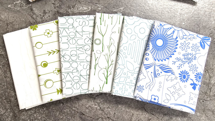 SUN PRINT WHISPER Fat Quarter Bundle by Alison Glass