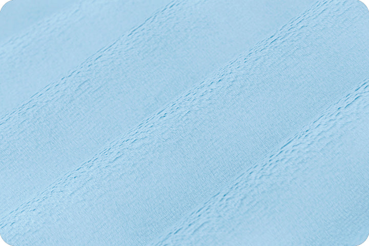 SOLID CUDDLE 3 - Extra Wide Minky: BABY BLUE (1 yd.)