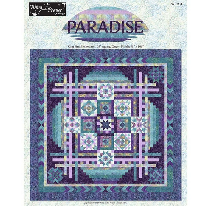 PARADISE Quilt Kit by Wing and a Prayer Designs & Timeless Treasures