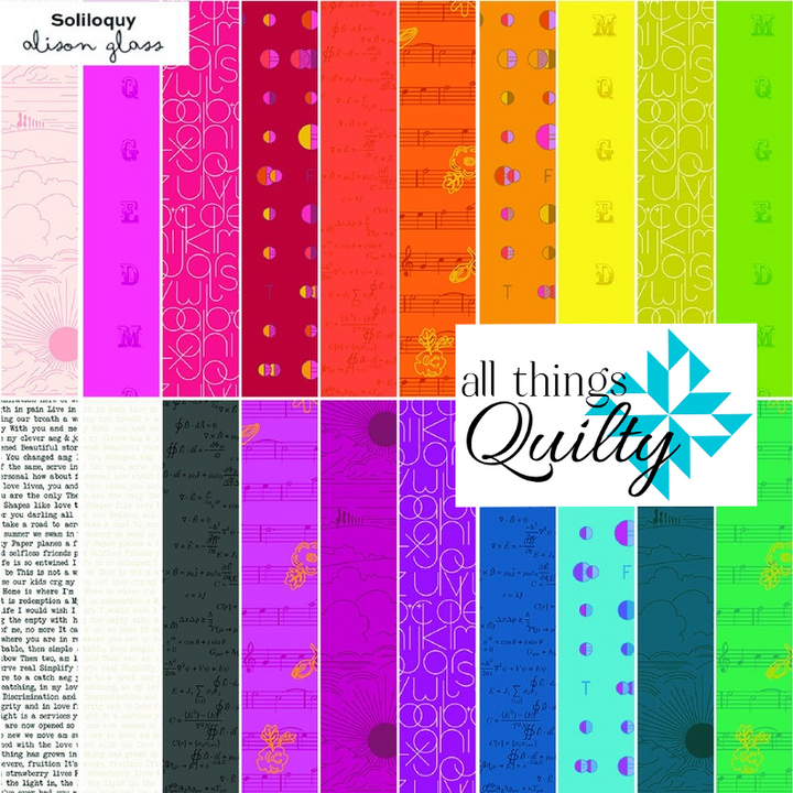 SOLILOQUY Half-Yard Bundle Precuts by Alison Glass