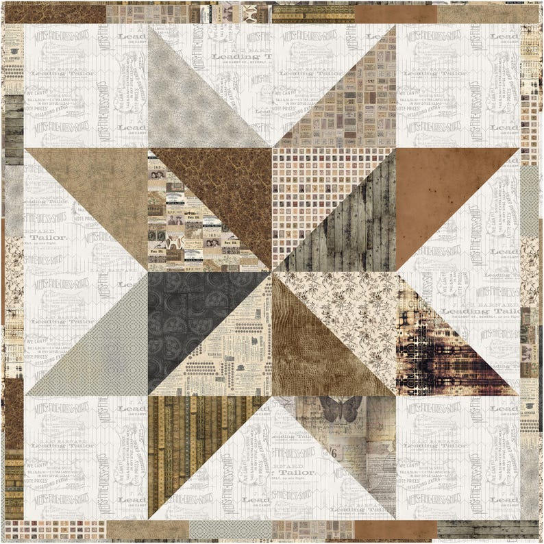Eclectic Elements Palette: NEUTRAL Half-Yard Bundle by Tim Holtz